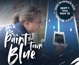 Now-November 19: Paint the Town Blue
