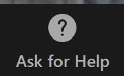 ask for help button
