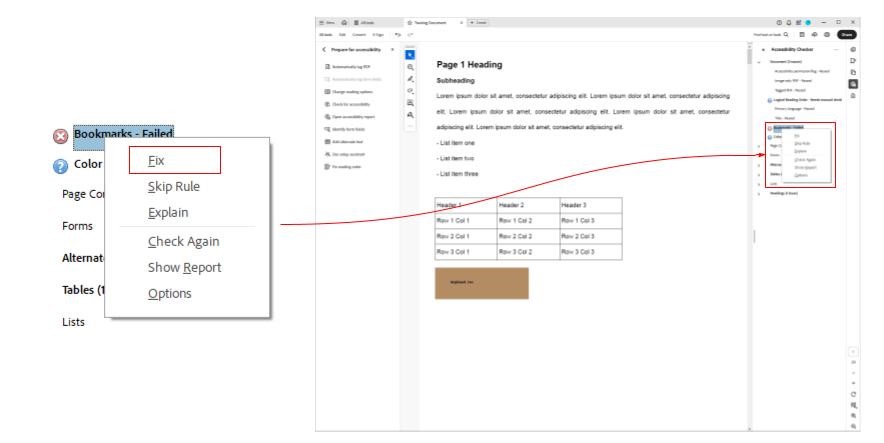 Two screenshots the information and locationof the structure elements pop up. The left screenshot is a close up of the structure elements pop-up. The select all and ok button are highlighted by a red box with a red arrow connecting the two. The right screenshot is a full window screenshot showing the location of the structure elements pop-up. The pop-up is highlighted by a red box. A red arrow connects the two screenshots.