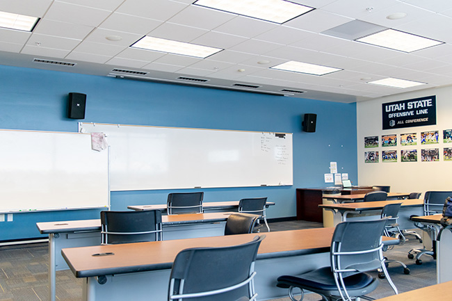 Hunsaker Family Defensive Team Room