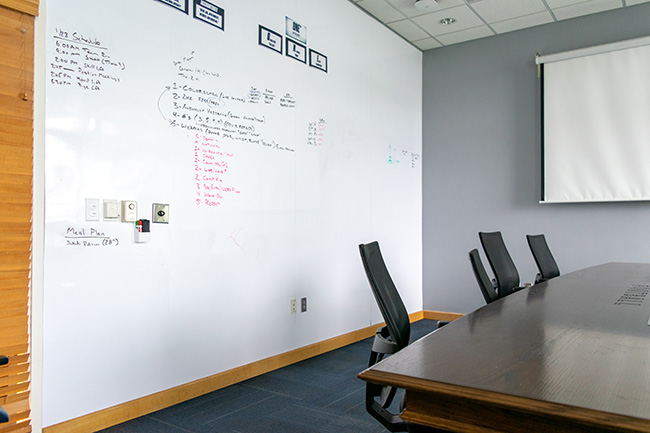 Cal (1924-2018) and Ann (1925-2016) Watts Defensive Staff Conference Room