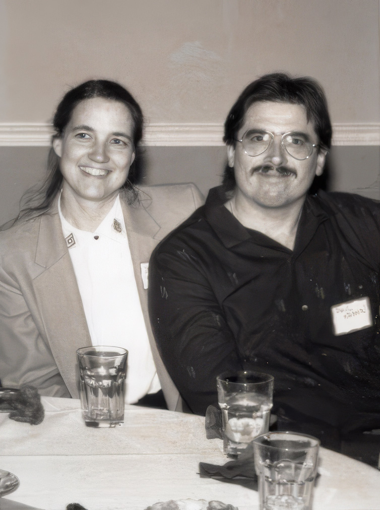 Daria Wightman and her husband, Paul Krahn