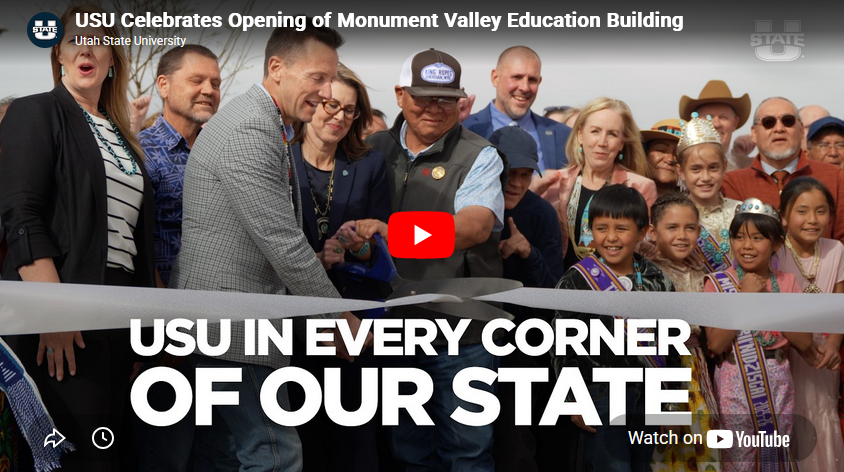 Utah State University Celebrates Grand Opening in Monument Valley 
