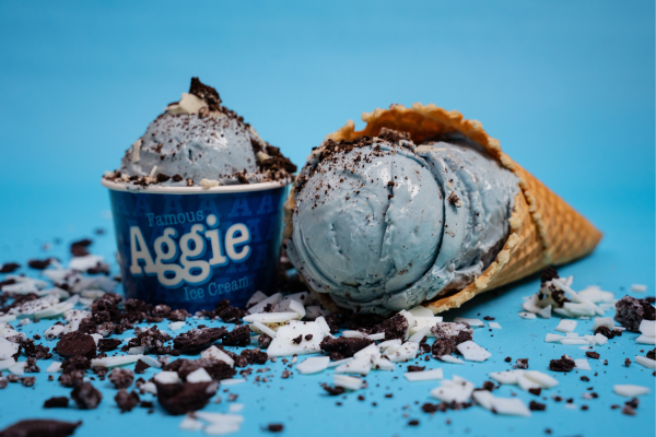 Aggie Blue Mint Ice Cream