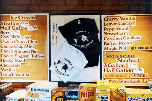 Aggie Ice Cream in the 1990s