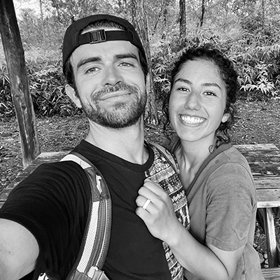 photo of a couple in the outdoors