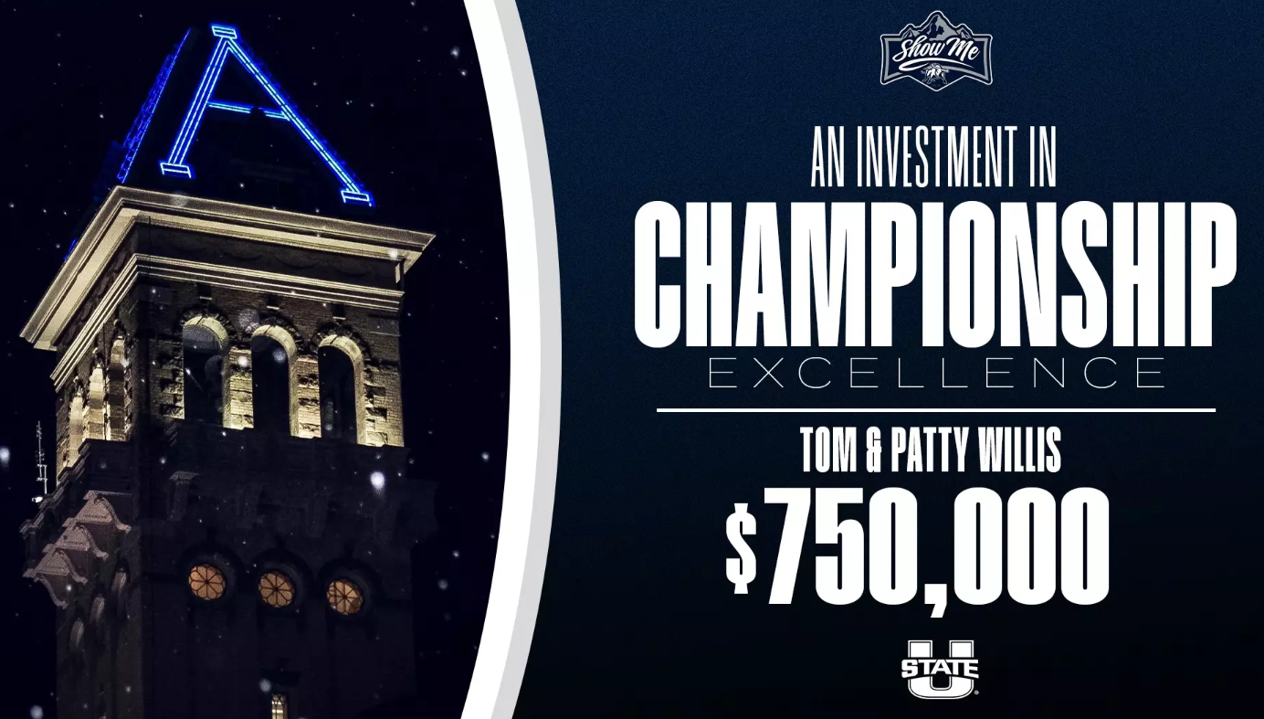 Willis Family Commits $750K to Strengthen Utah State Athletics