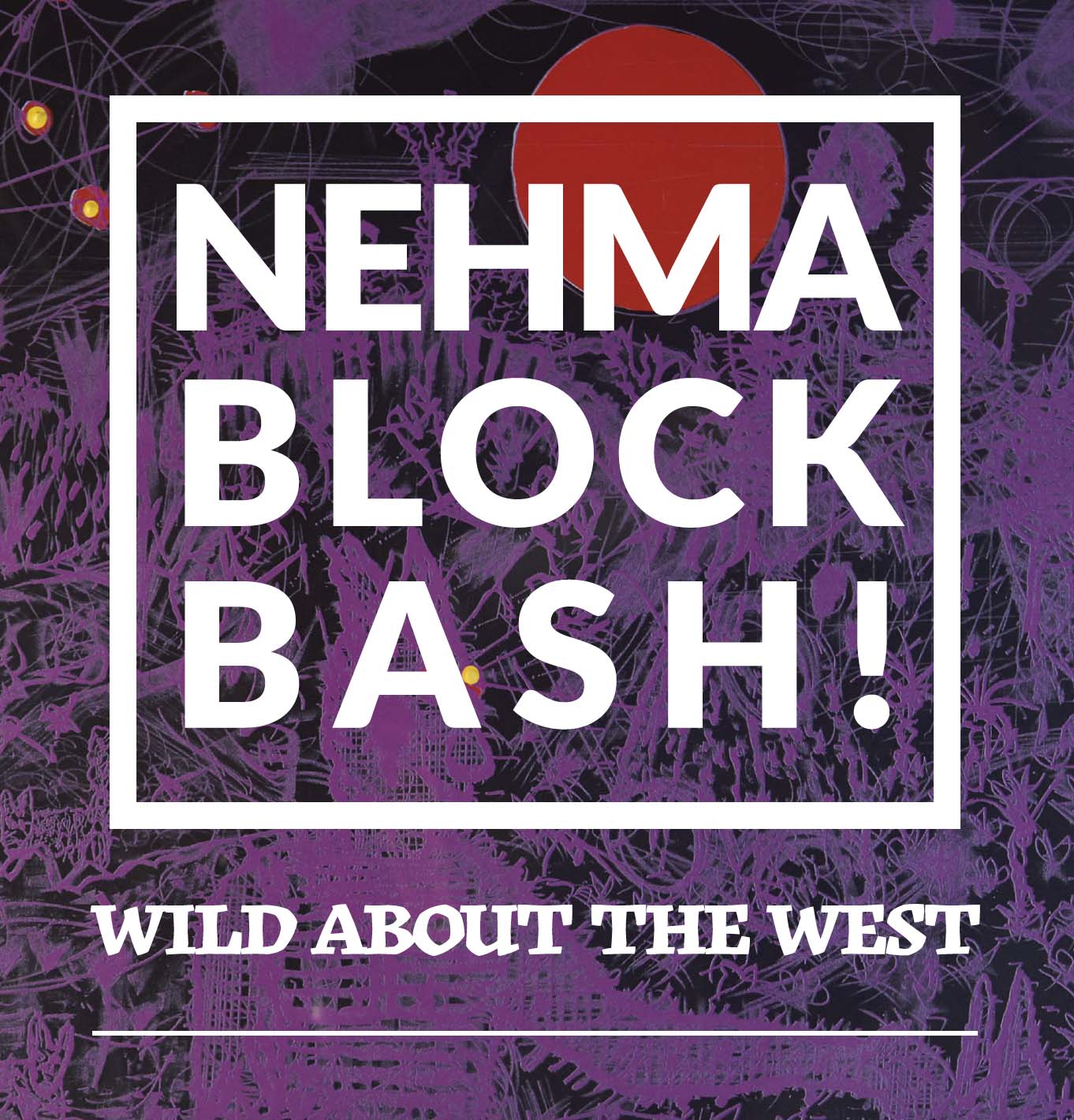 nehma block bash white letters