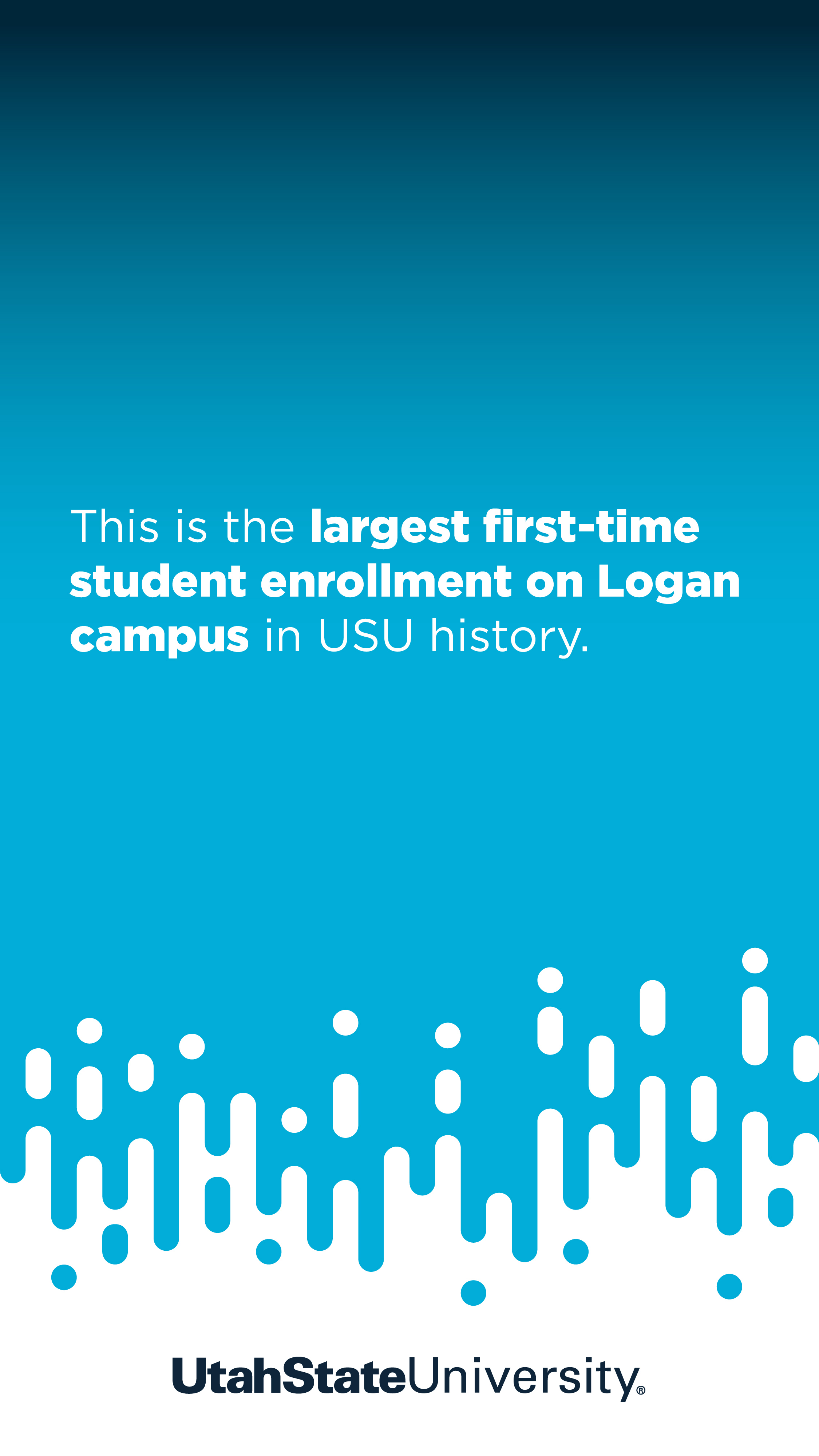 Instagram story - largest enrollment