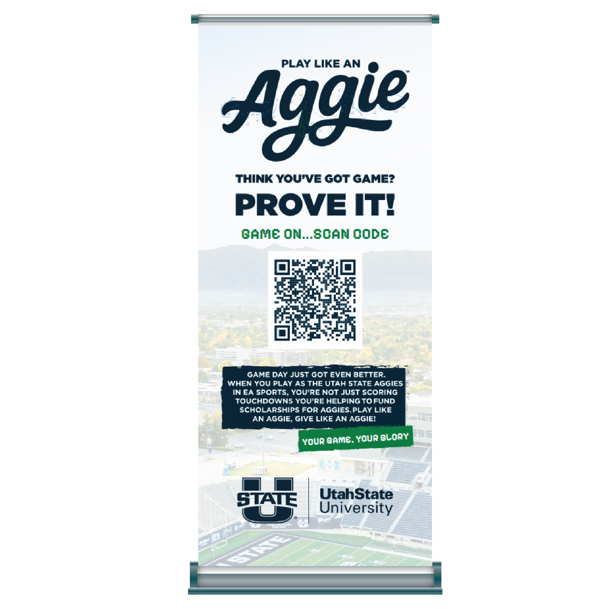 Visual Pull-up Banner Example Visual Pull-up Banner Example