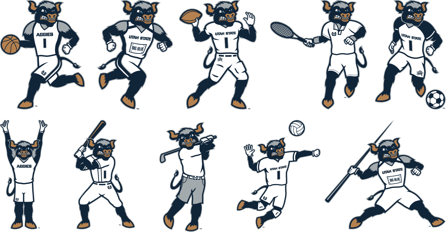 BIg Blue caricatures