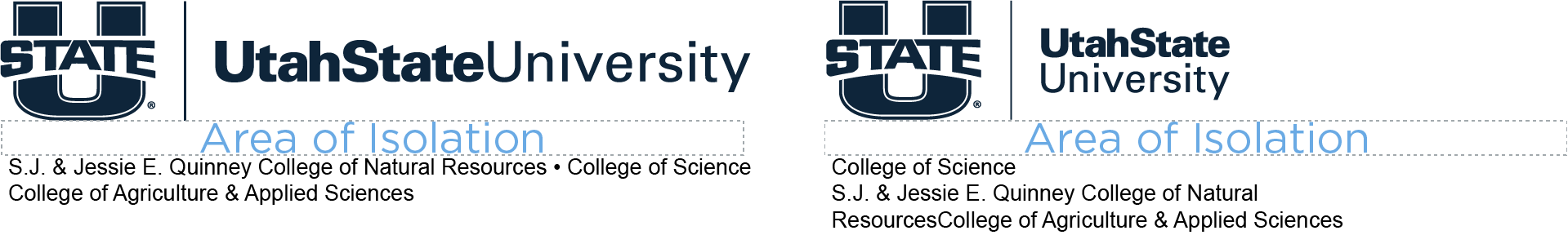 Utah State consolidated logo