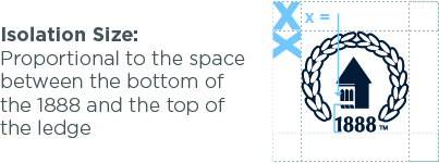 tower with laurels area of isolation