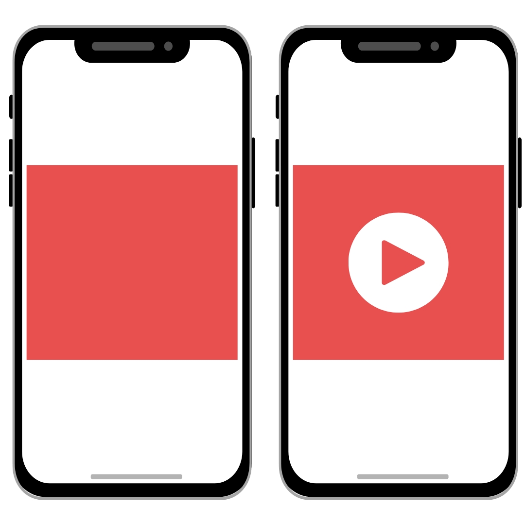 square pinterest video