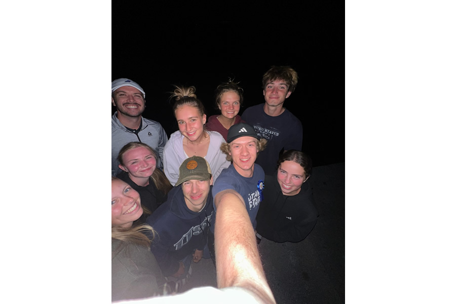Tennis Team at Night Time
