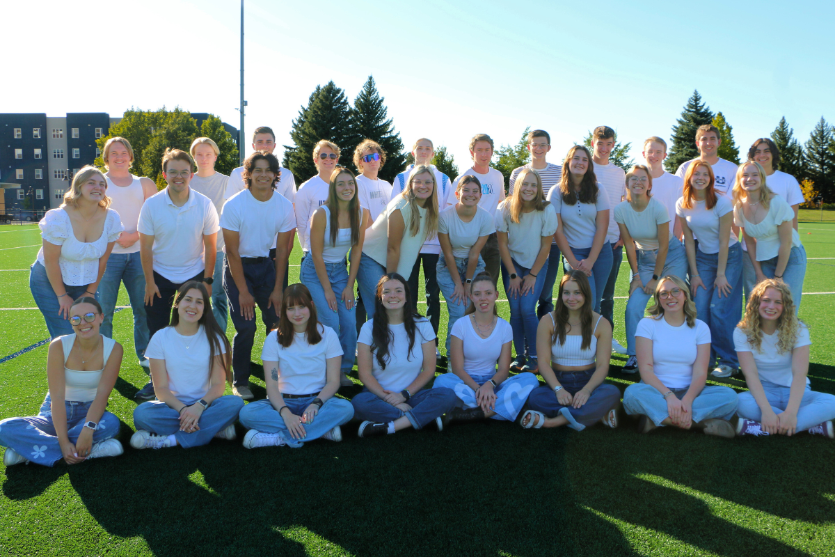 swim and dive team picture