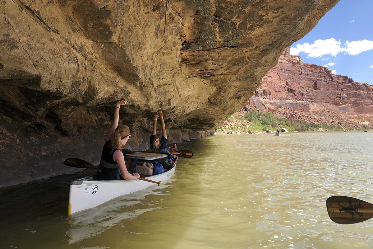 canoeing Labyrinth Canyon