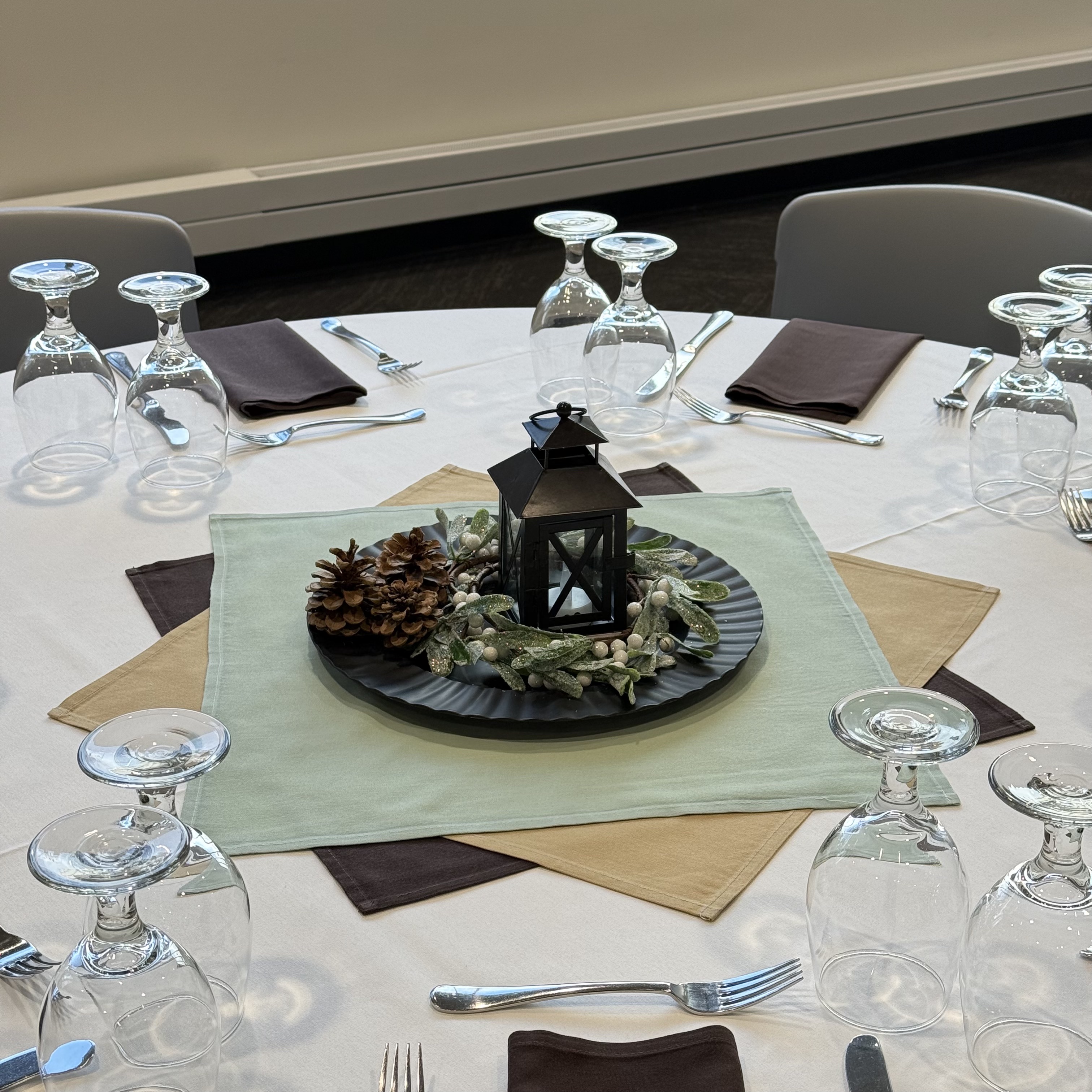 Frosted Winter Glow floral arrangement