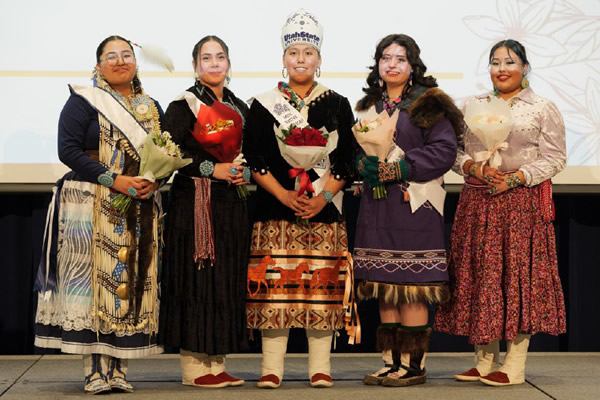 Miss Native American Group photo