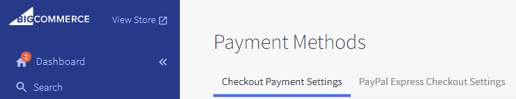 Big Commerce Dashboard