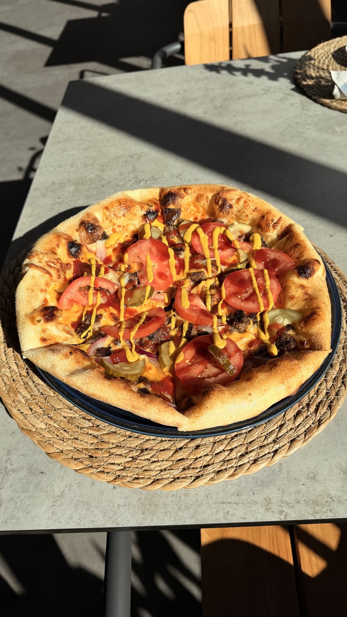 Cheeseburger Pizza