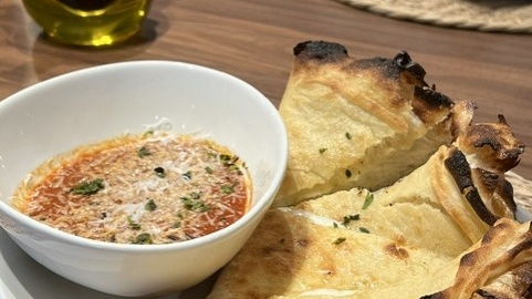 Zesty artisan cheesy garlic bread