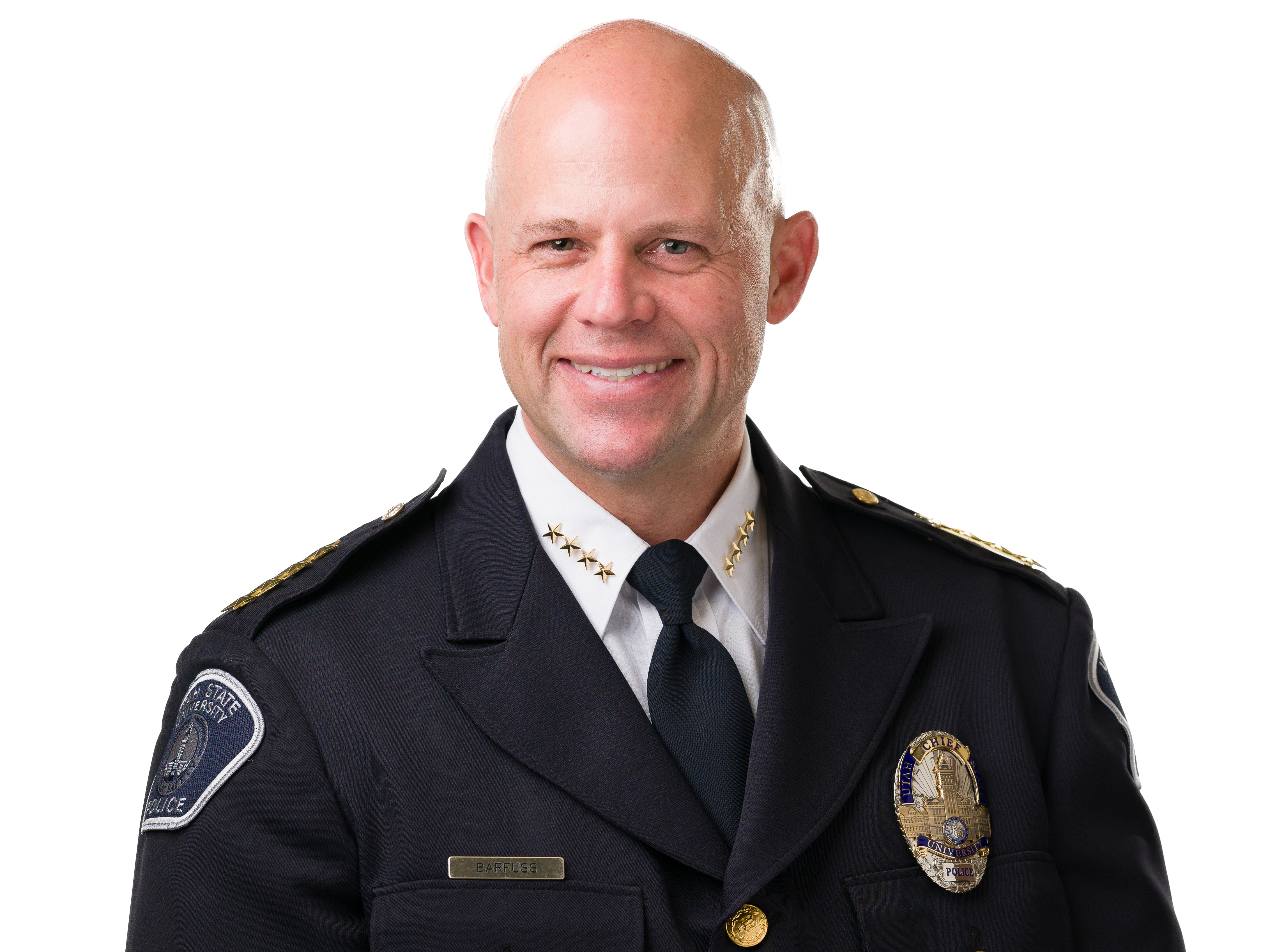 photo of USU Police Chief Blair Barfuss