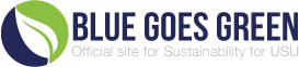 Blue Goes Green, Official site for sustainability for USU.