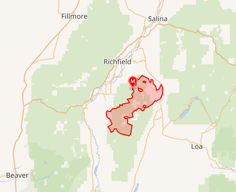 Monroe fire extent