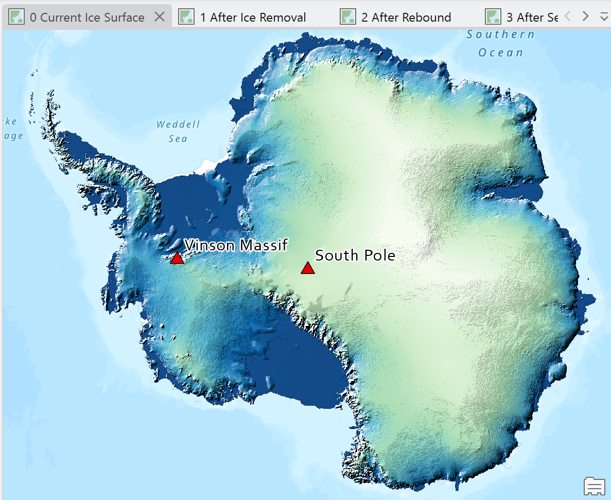 Ice Surface Map