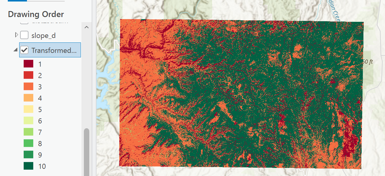 landcover results