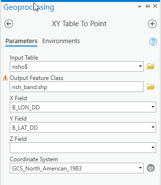 XY table to point tool
