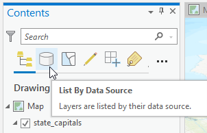 Listing by data source