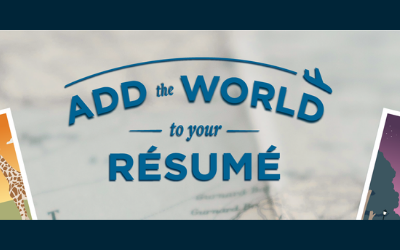 Add the World to your Resume