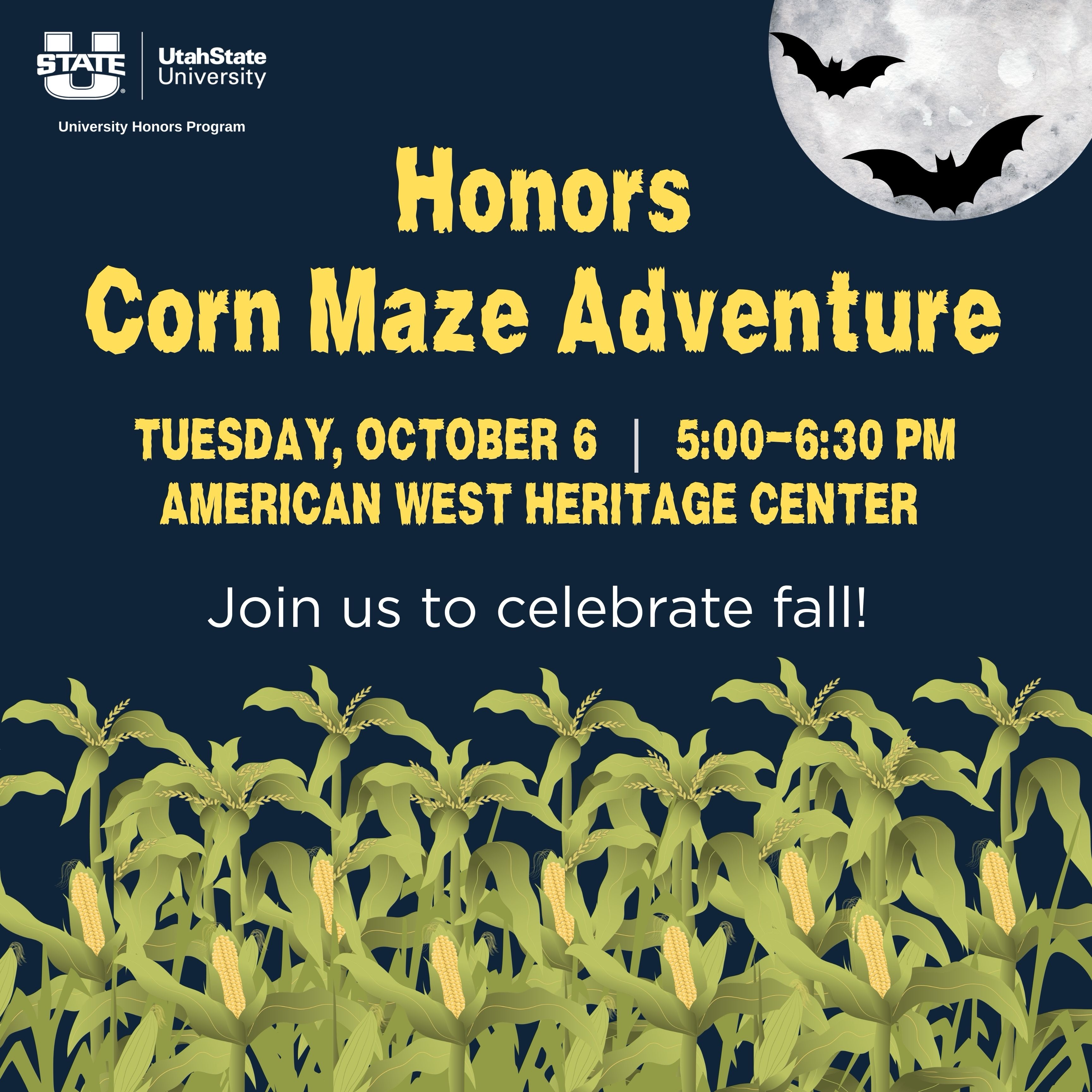 Corn maze flyer