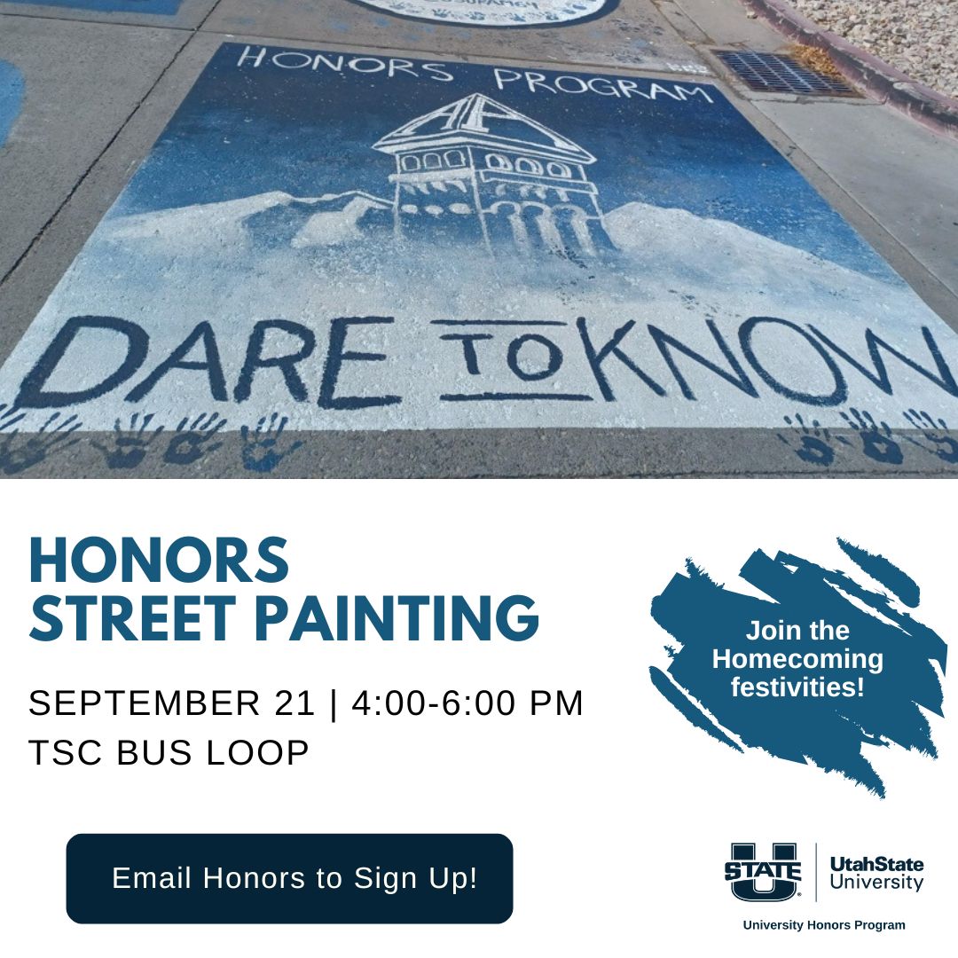 Street painting flyer