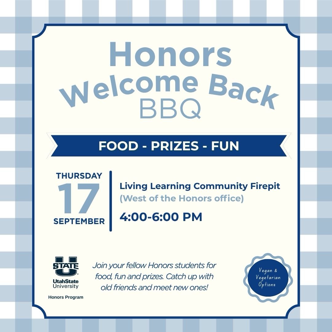 Welcome Back BBQ flyer