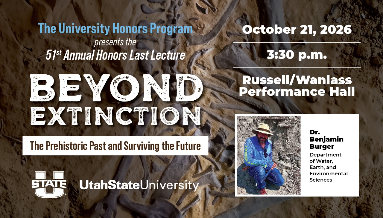 2026 Last Lecture Announcement Flyer