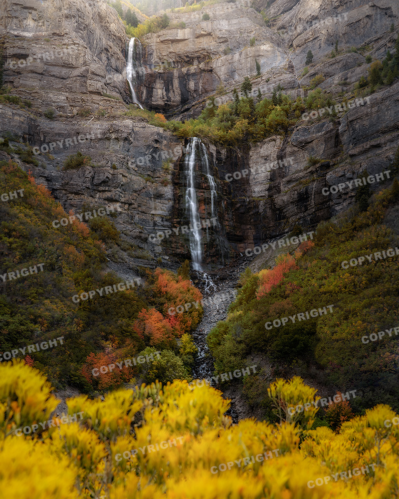 Bridal Veil Falls, Utah