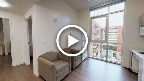 Preview of Central Suites 4-bed with private rooms virtual reality tour