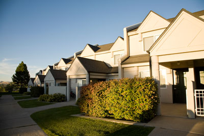 Townhomes building exterior