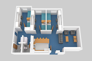 layout of housing unit