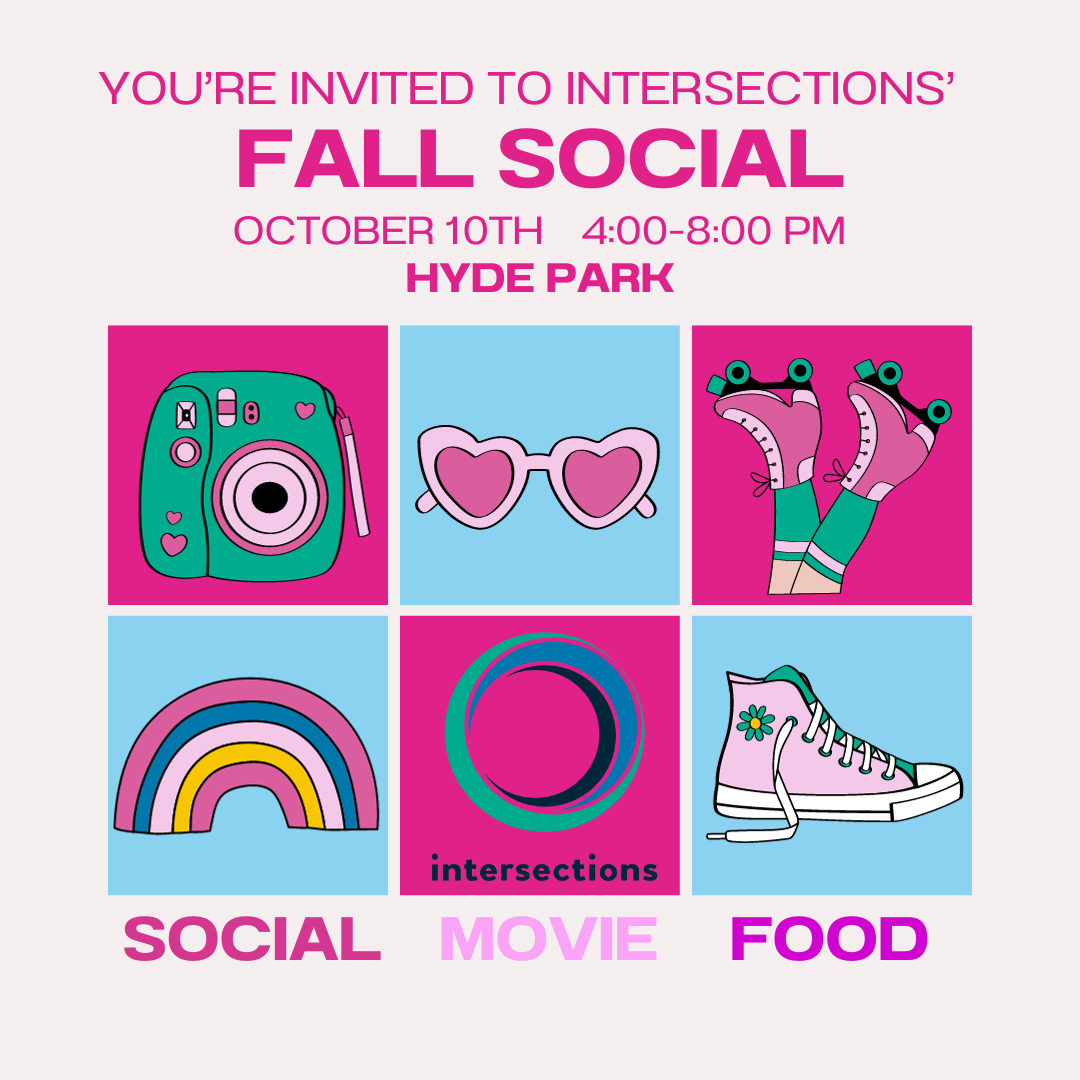 Join Intersections for its fall social! Oct. 10th 4:00-6:00