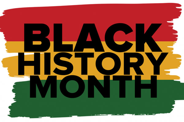 USU Center for Community Black History Month titled 'A Century of Black HIstory Commemorations' poster