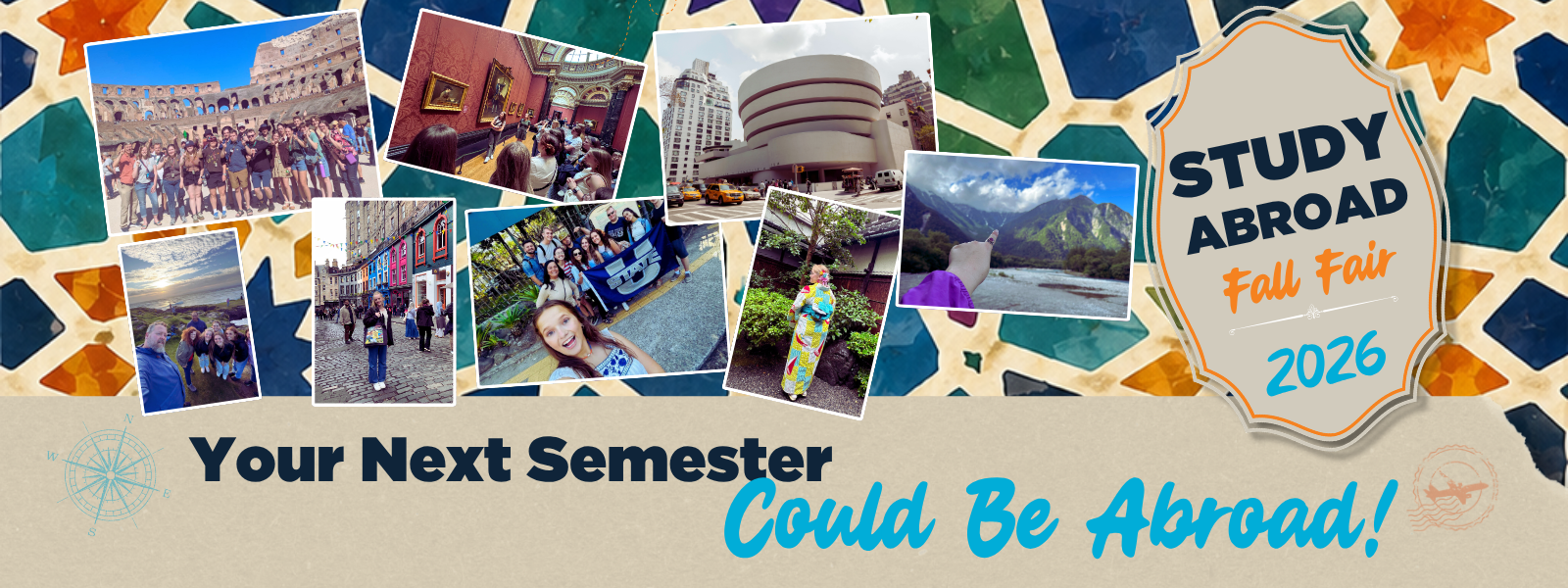 Your Next Semester Could be Abroad Study Abroad Fall Fair 2026