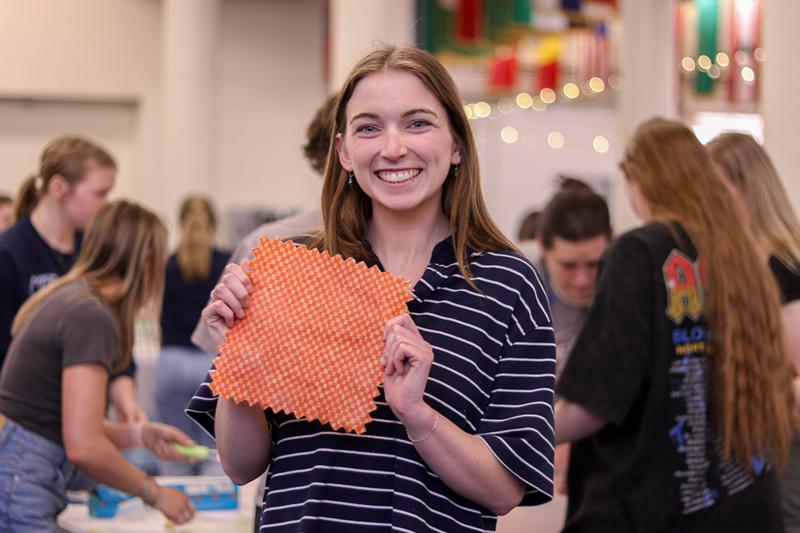 Getting more sustainable with beeswax wraps.