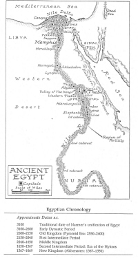 Map of Egypt (click to see larger image)
