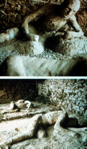 Pompeii bodies (click to see larger image)