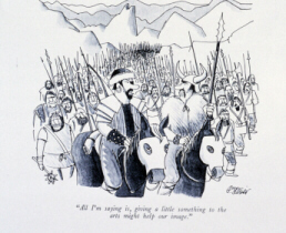 Cartoon: Barbarian Arts (click to see larger image)