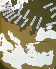 Map: Barbarian Invasions (click to see larger image)